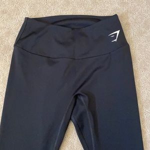 NWOT Gym Shark 7/8 length black leggings